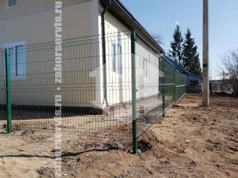 3D заборы для частного дома 99 метров 5мм