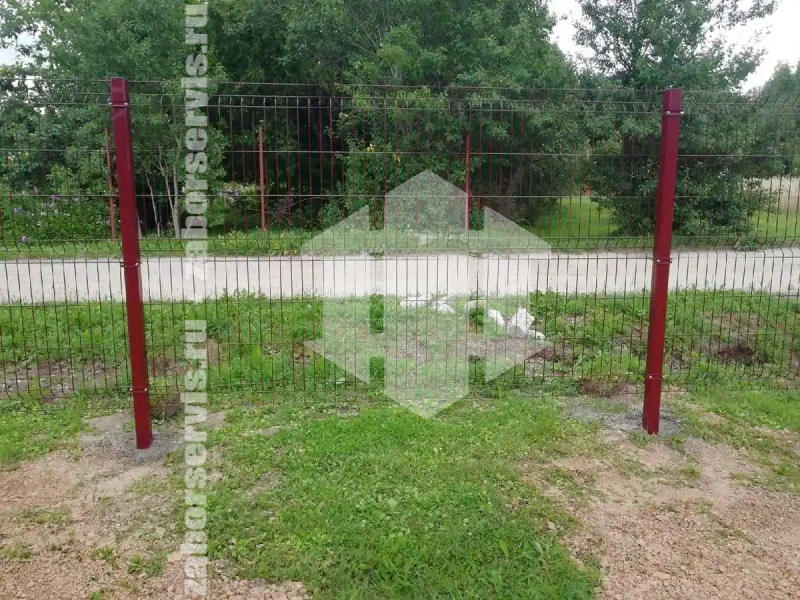 3D забор 45 метров высота 1,8м 6мм