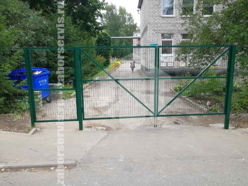 3D заборы для детского сада 80 метров 3,5мм