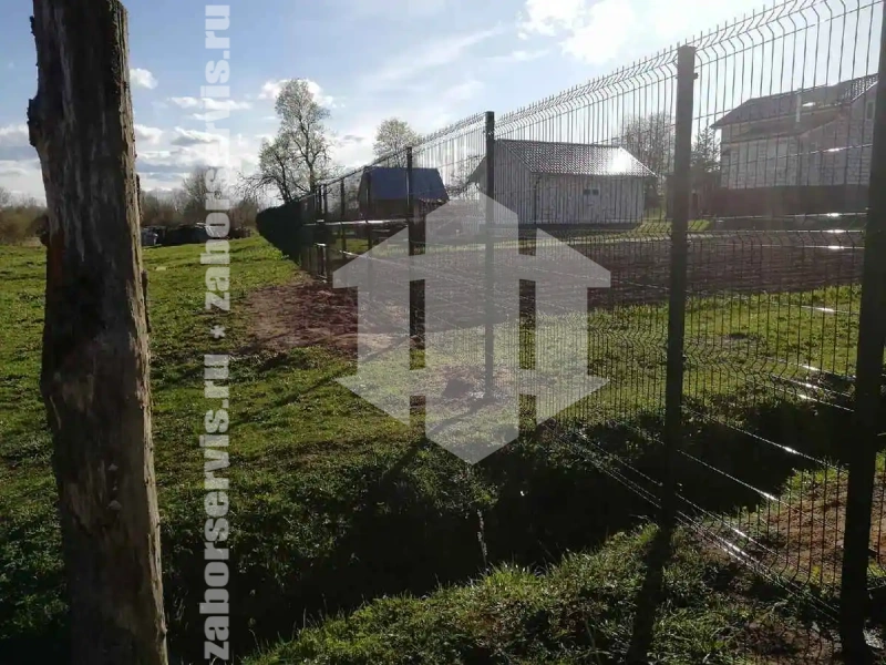 3D забор 117 метров высота 2,0м 4мм