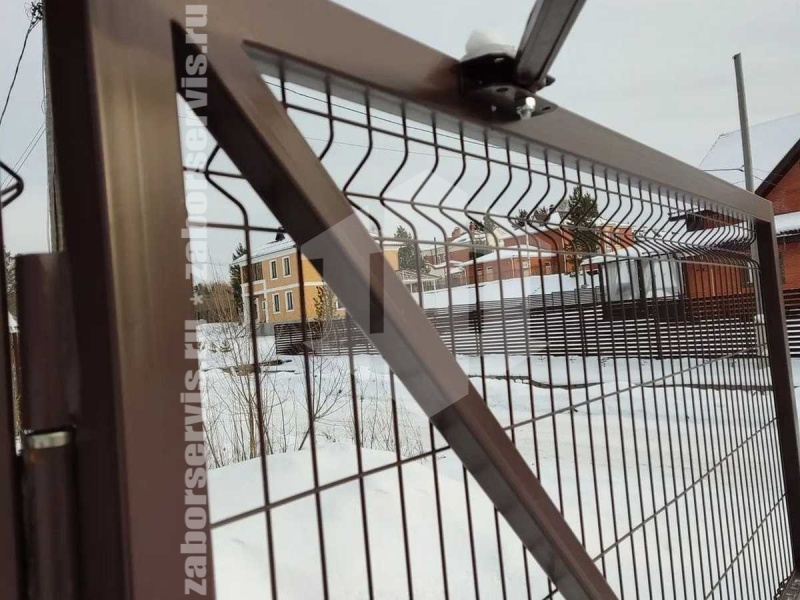 3D заборы для частного дома 50 метров 6мм