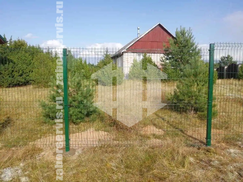 3D заборы для частного дома 87 метров 4мм